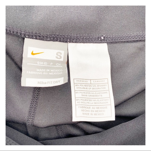 Nike Fit Dry Capri Length Yoga Loungewear Leggings Size Small Black - Picture 4 of 4